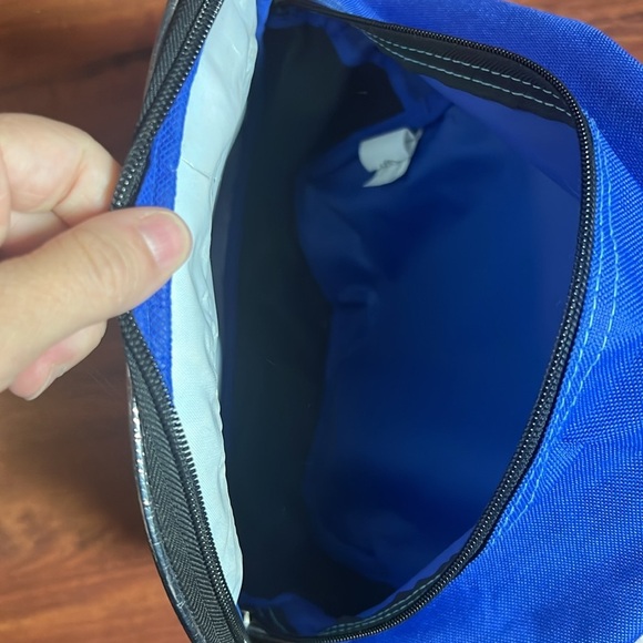 Marvel Mini backpack zipper pocket, blue unisex super heroes carryall kids - Picture 3 of 10